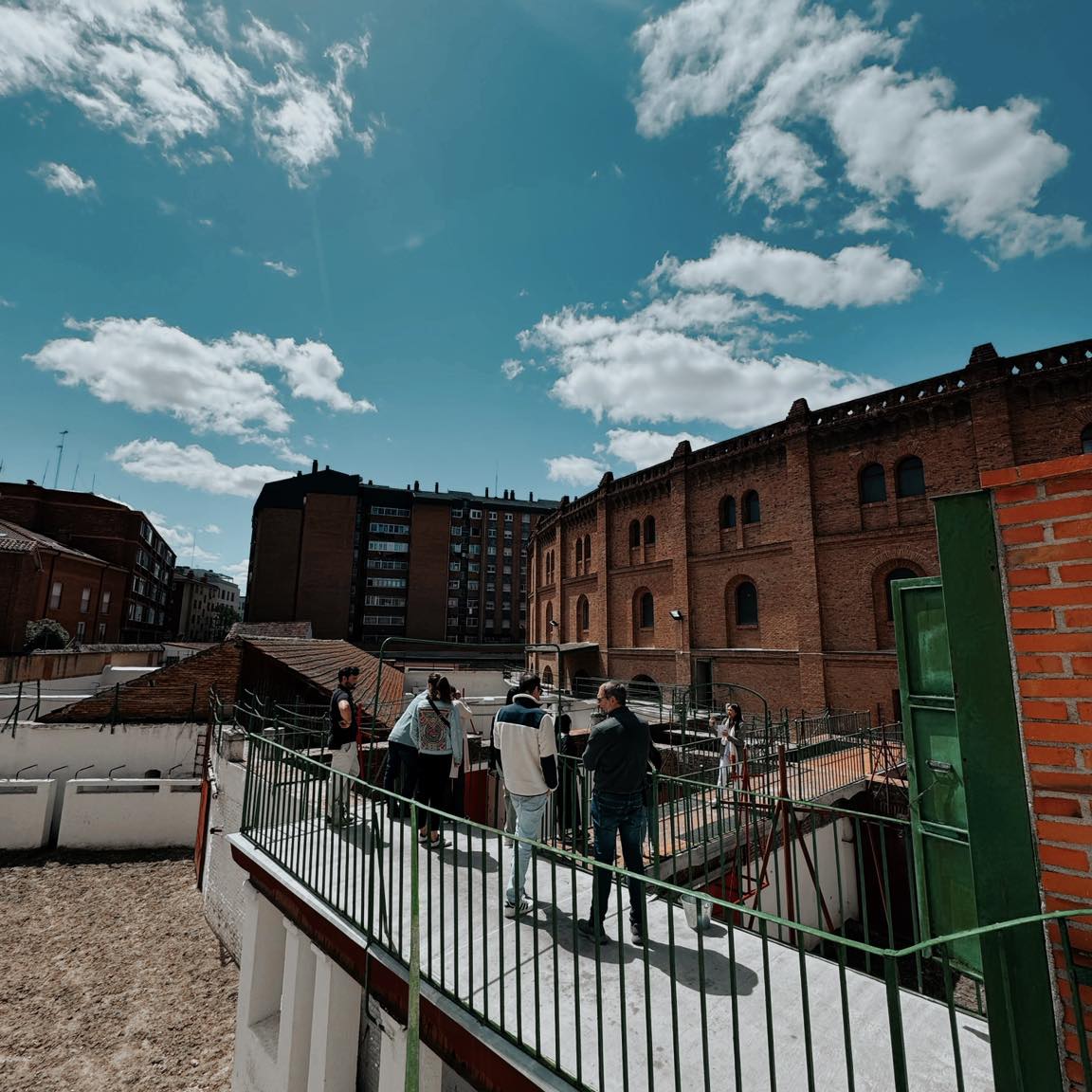 Visitas mensuales plaza de toros de Valladolid (1er Trimestre 2025)