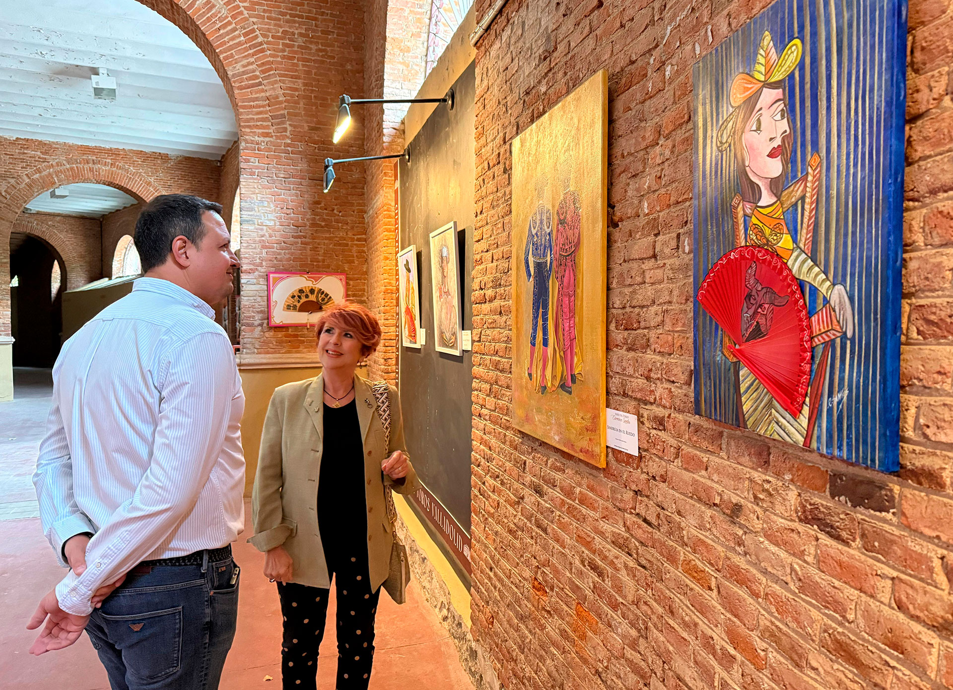 Exposición Aires del Toreo de Carmina Santos