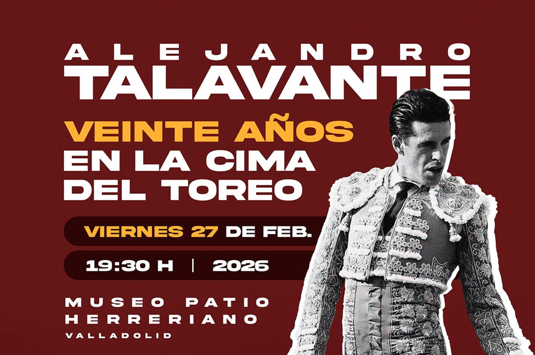 Alejandro Talavante, 20 años en la cima