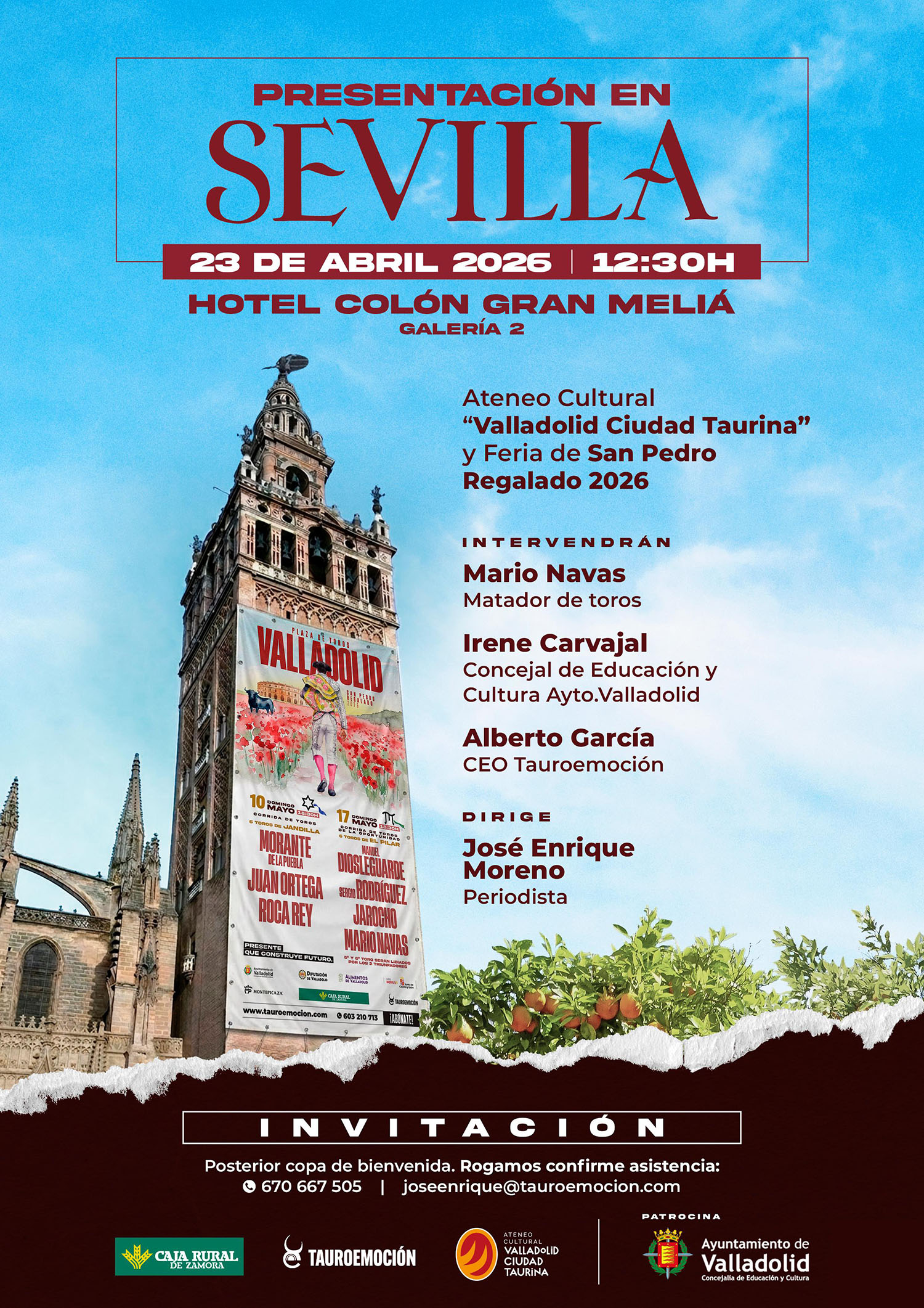 Presentación en Sevilla